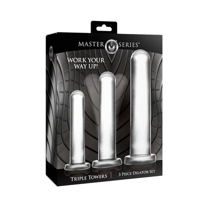 Master Series Triple Towers 3-Piece Dilator Set – Clear