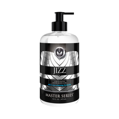 Master Series Jizz Cum-Scented Water-Based Lube – 16 oz – White