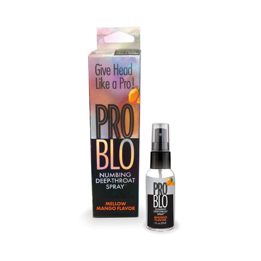 Problo Deep Throat Spray Mango - 1 oz Intimate Spray