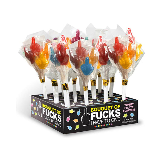 Last Fuck Candy Lollipop Bouquet – Assorted Colors