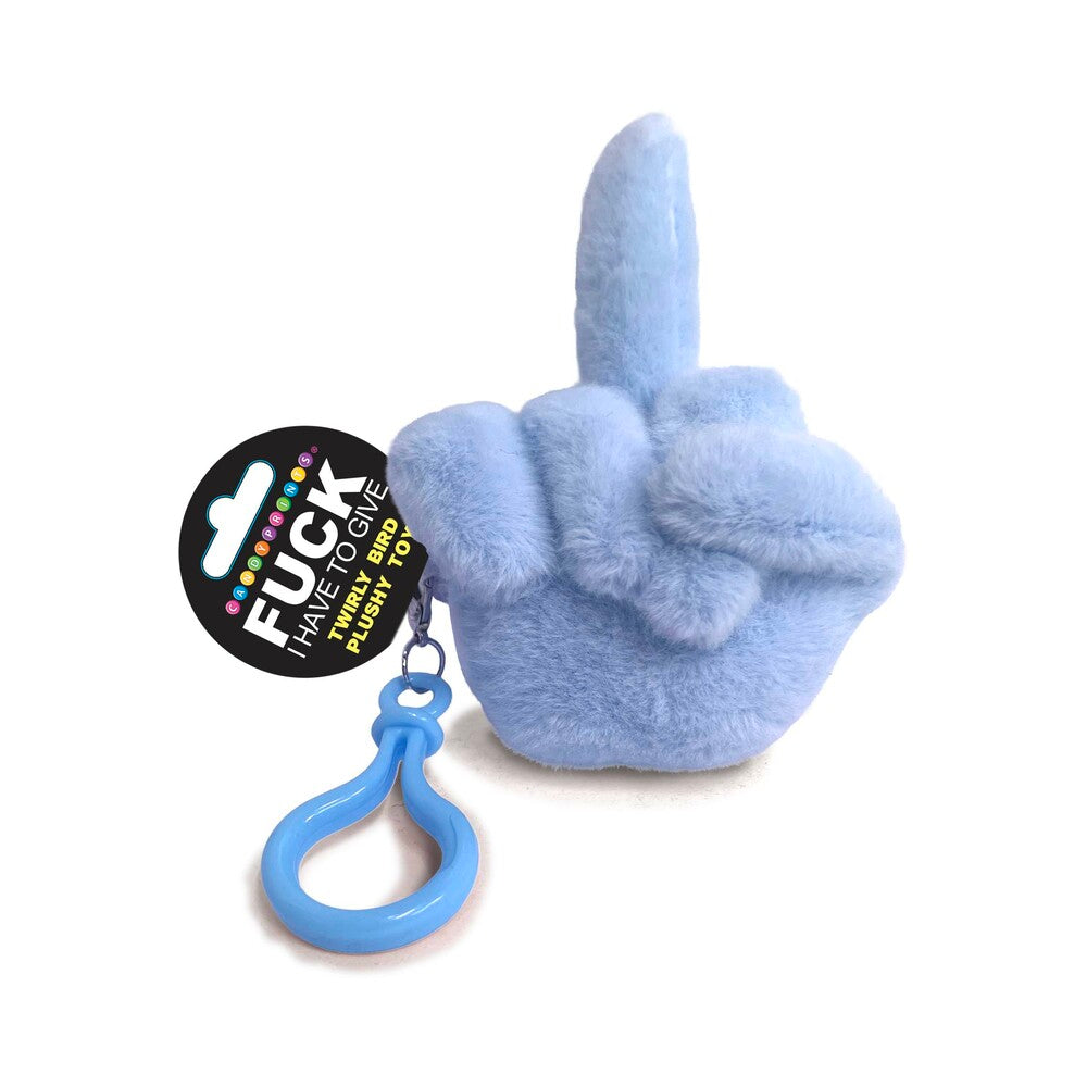 Little Genie Fucks To Give Twirly Bird Plushie – Blue
