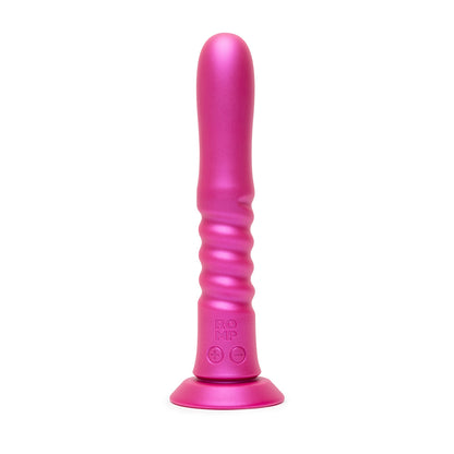 ROMP Jiggle Thrusting Vibrator with Suction Cup – Cosmic Pink