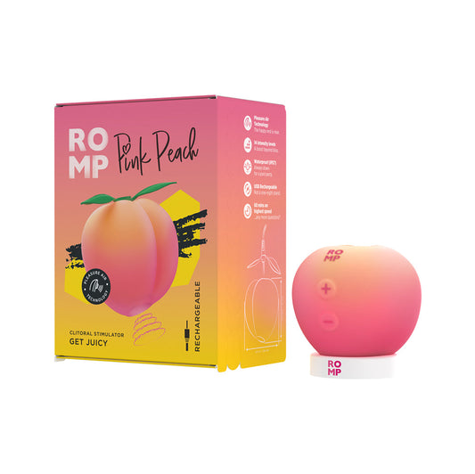 Romp Pink Peach Pleasure Air Technology Toy – Orange