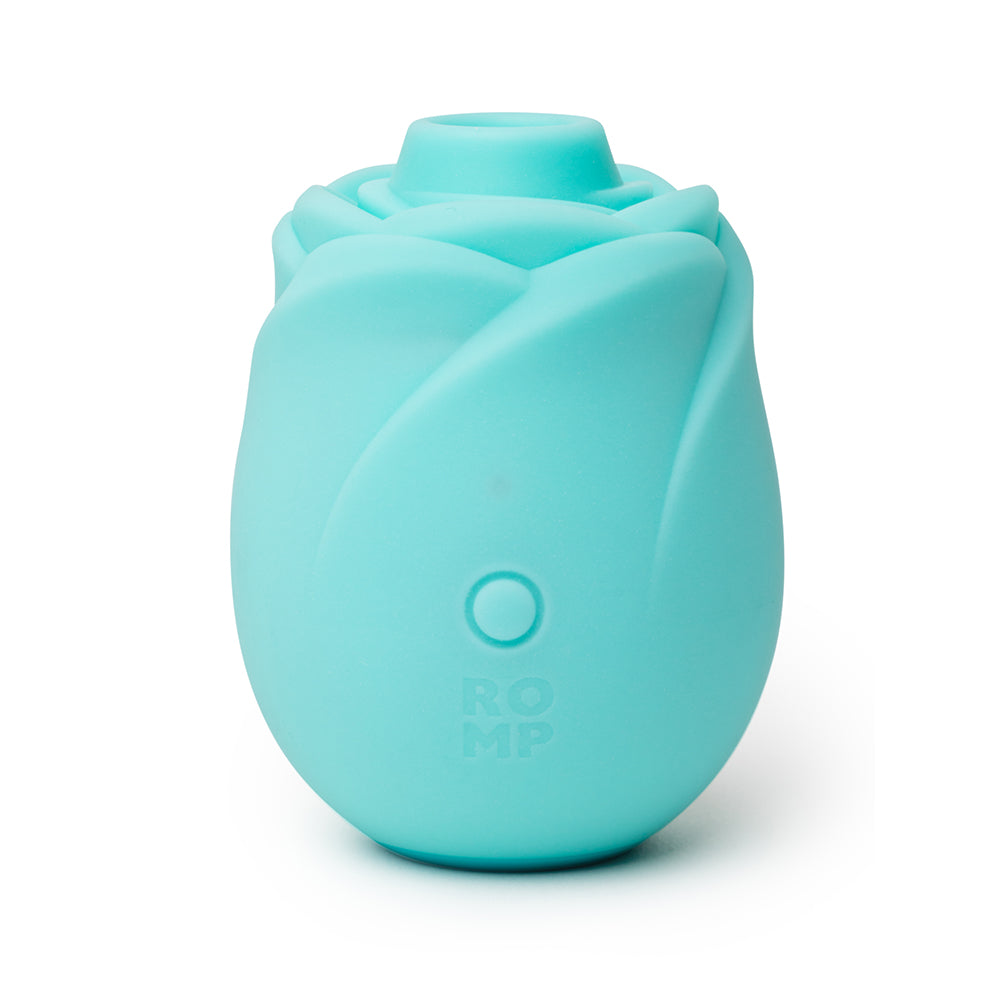 Romp Glow Rose Glow Vibrator with Pleasure Air Technology – Teal