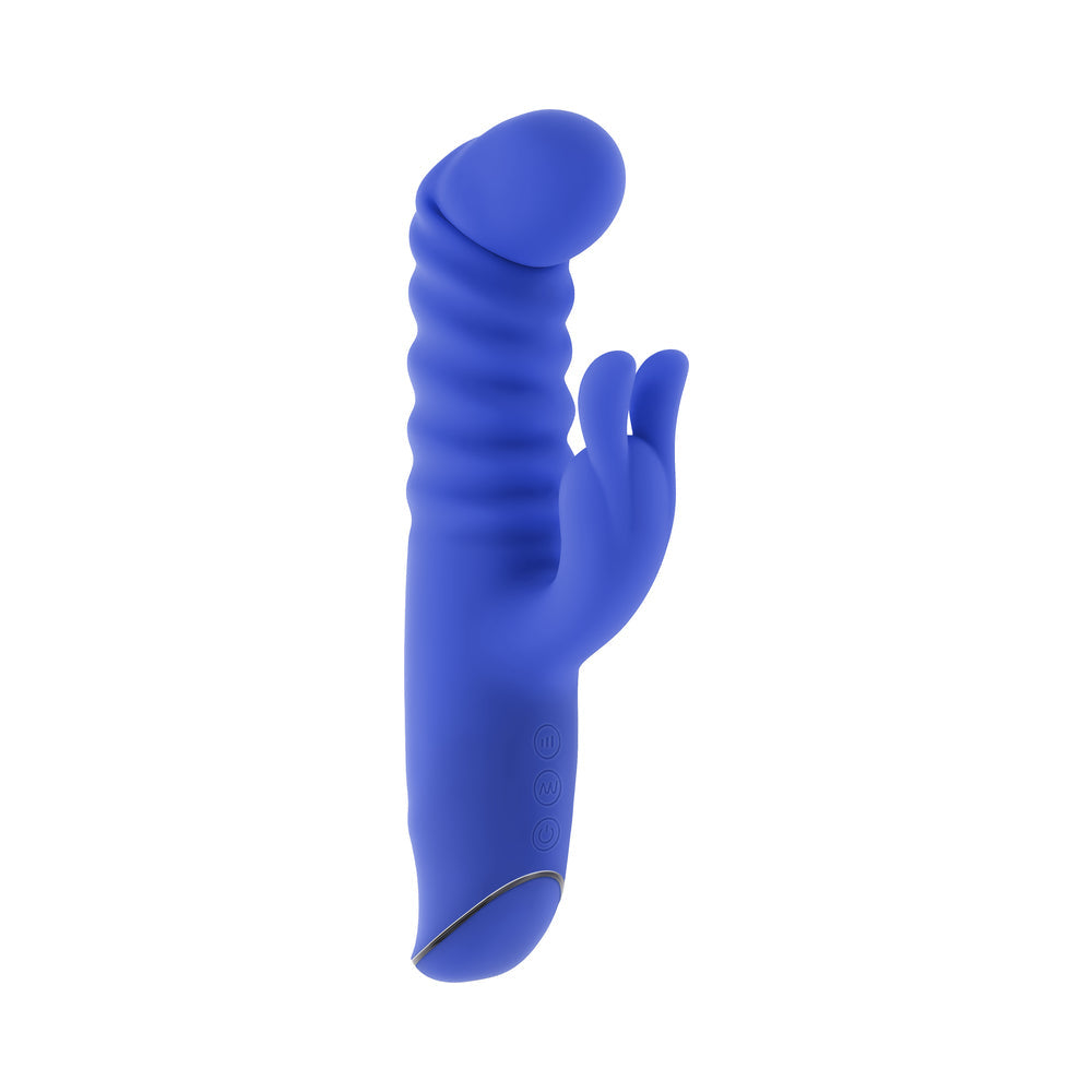 Evolved Knock Knock Vibrating Rabbit – Blue