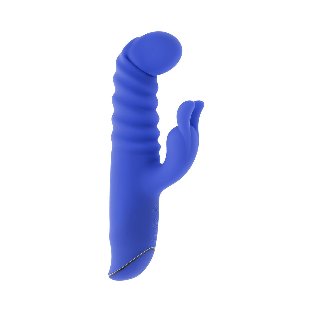Evolved Knock Knock Vibrating Rabbit – Blue