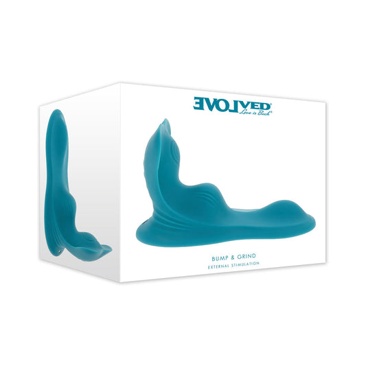 Evolved Bump & Grind Vibrating Pad – Teal