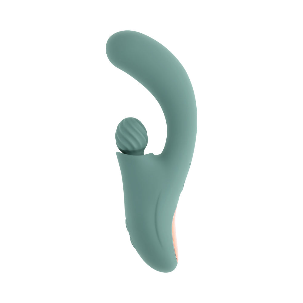Evolved Spiral Charm Clitoral Stimulator – Green
