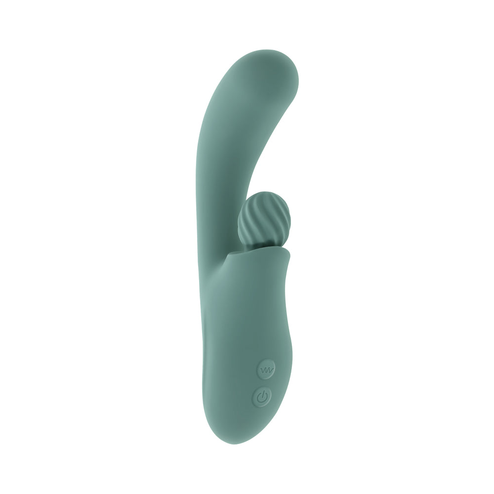 Evolved Spiral Charm Clitoral Stimulator – Green