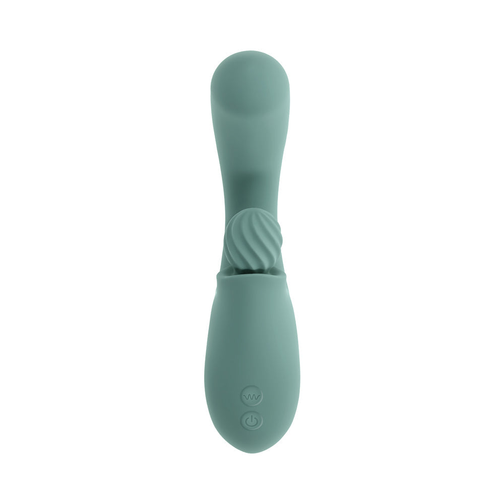 Evolved Spiral Charm Clitoral Stimulator – Green
