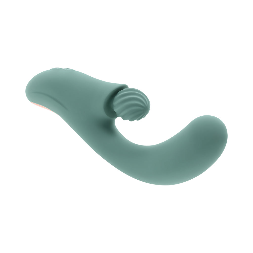 Evolved Spiral Charm Clitoral Stimulator – Green