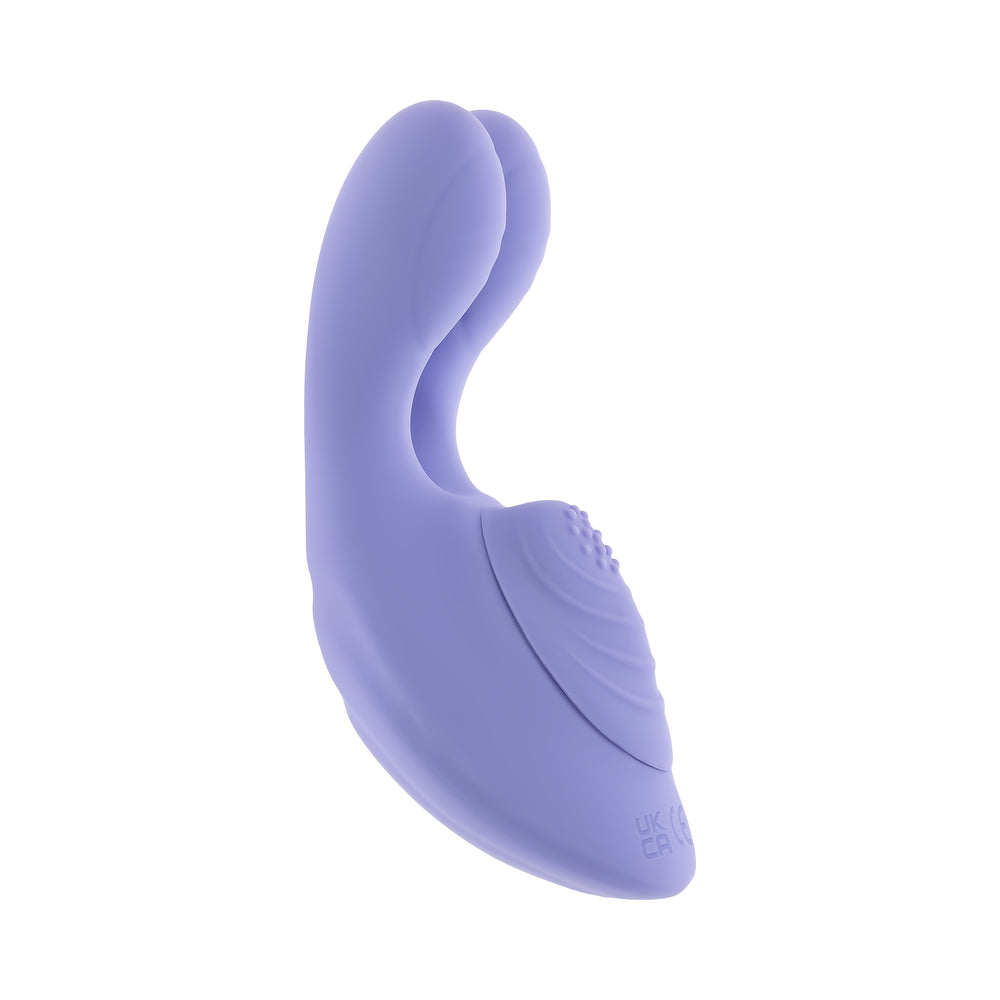 Selopa Handsy Purple Textured Palm Vibe with Vibrating Fingers