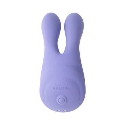 Selopa Handsy Purple Textured Palm Vibe with Vibrating Fingers