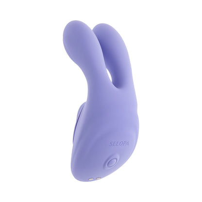 Selopa Handsy Purple Textured Palm Vibe with Vibrating Fingers