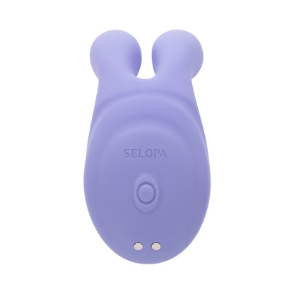 Selopa Handsy Purple Textured Palm Vibe with Vibrating Fingers