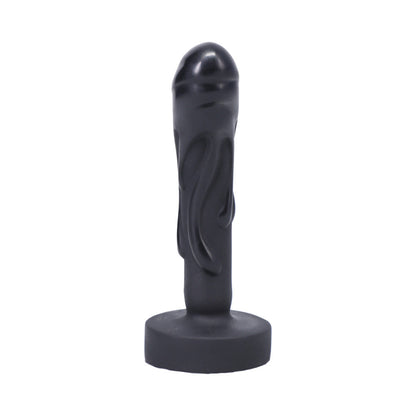 Tantus Mini Magma Silicone Dildo for G-Spot and P-Spot Stimulation - Black