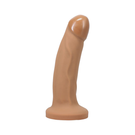 Tantus Mark O2 Dual Density Dildo – Realistic Tan Color, G-Spot & P-Spot Stimulation