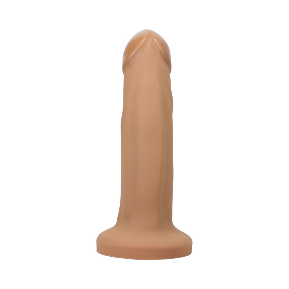 Tantus Mark O2 Dual Density Dildo – Realistic Tan Color, G-Spot & P-Spot Stimulation