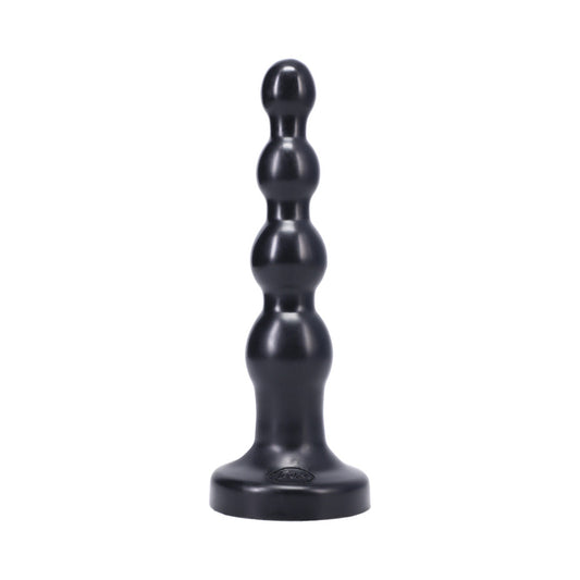 Tantus Ripple Large Dildo – Black, L Size