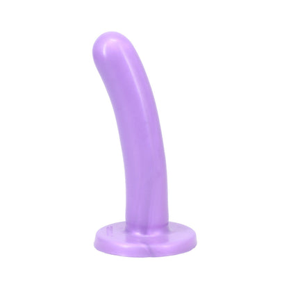 Tantus Silk Medium Dildo – Lavender – Silky Finish, Harness Compatible