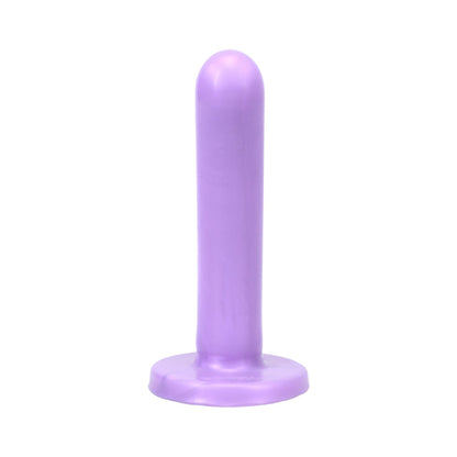 Tantus Silk Medium Dildo – Lavender – Silky Finish, Harness Compatible