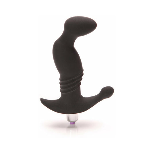Tantus Prostate Play Vibrating Massager - Black - Prostate Massage Device
