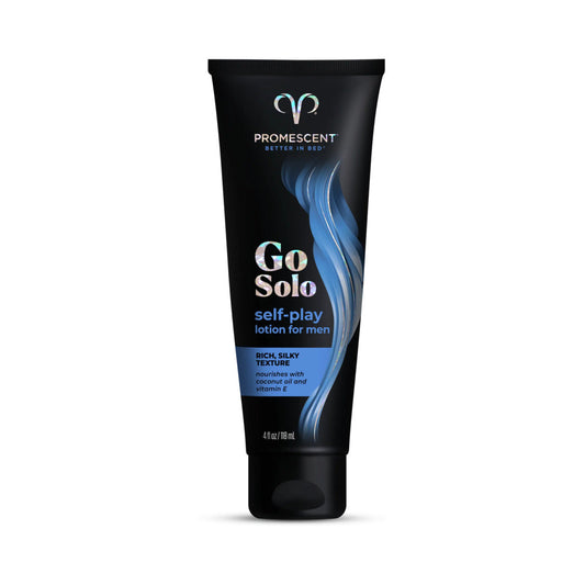 Promescent Go Solo Self-Play Lotion 4 oz – Long Lasting, Non-Greasy Formula