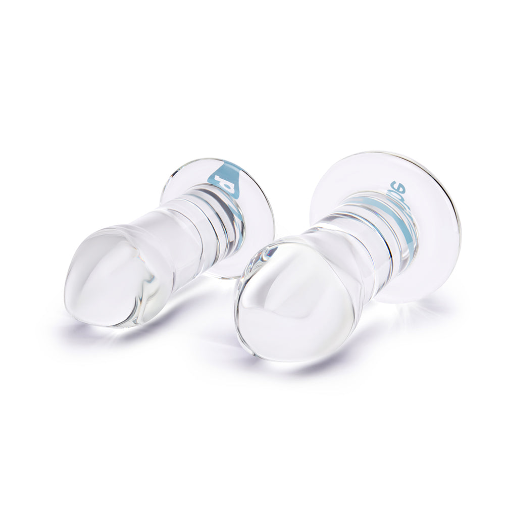 b-Vibe Intermediate Glass Dilators Set - Anal Dilators - Clear