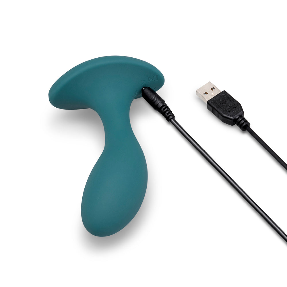 b-Vibe Essential Vibing P-Spot Plug – Teal