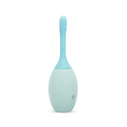 b-Vibe Silicone Flexflow Douche – Blue – Effective Deep Cleaning and Comfort