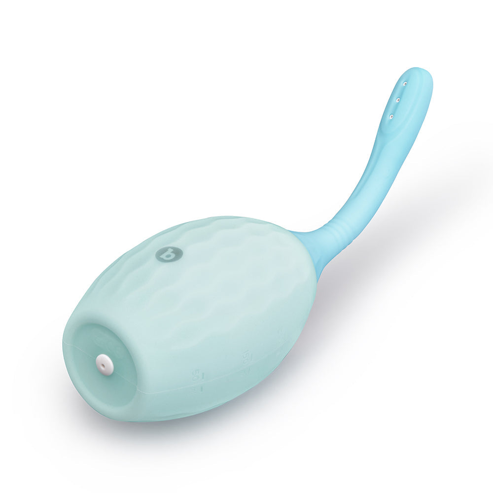 b-Vibe Silicone Flexflow Douche – Blue – Effective Deep Cleaning and Comfort