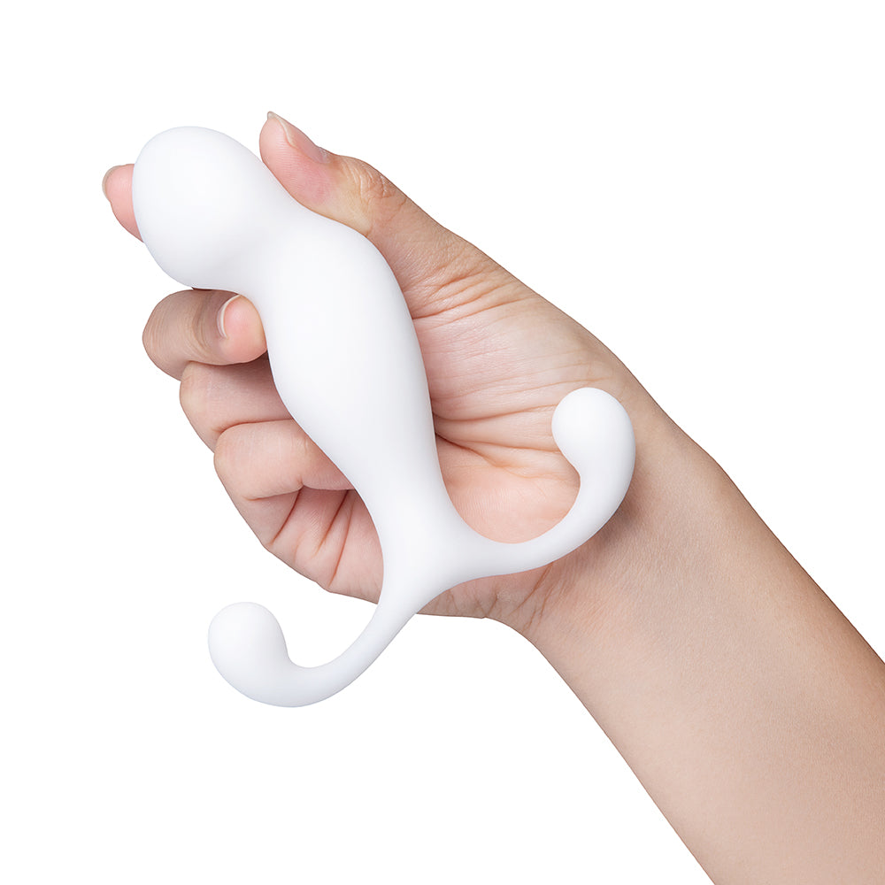 b-Vibe P-Spot Pro Plus – White Prostate Massager