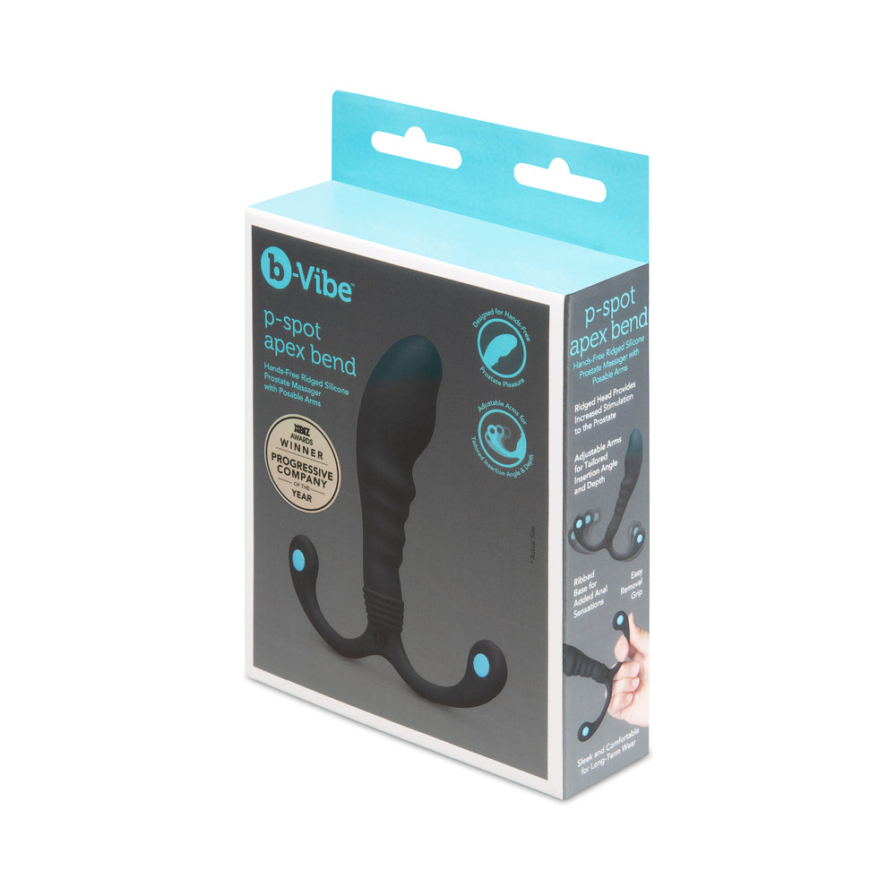 b-Vibe P-Spot Apex Bend Vibrator – Black