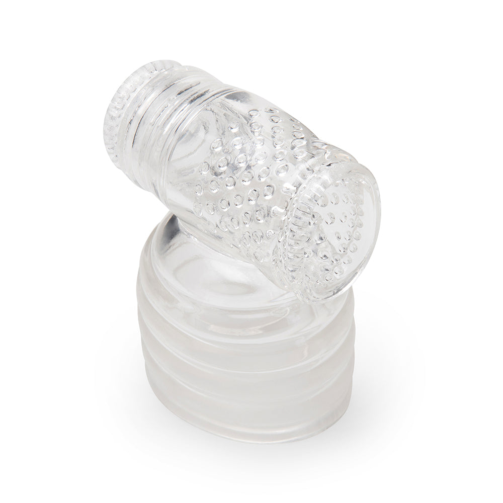 Le Wand Clear Male Masturbator Wand Attachment – Stroker for Wand Massagers