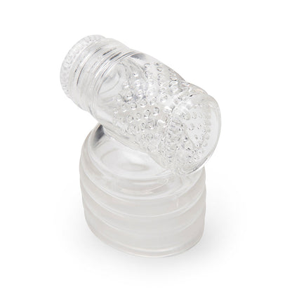 Le Wand Clear Male Masturbator Wand Attachment – Stroker for Wand Massagers