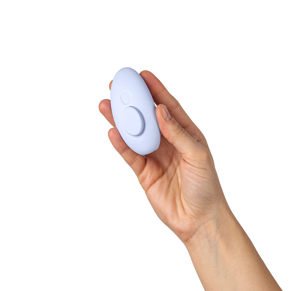 Dame Lay Panty Vibrator with Remote Control - Blue