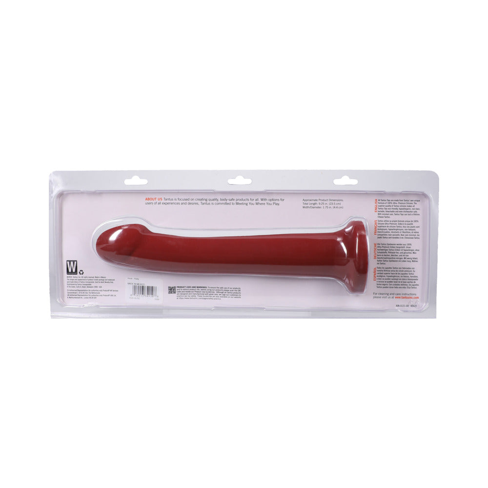 Tantus Hook 9.25 in. Dildo – Red – Versatile for Vaginal, Anal, and P-Spot Play