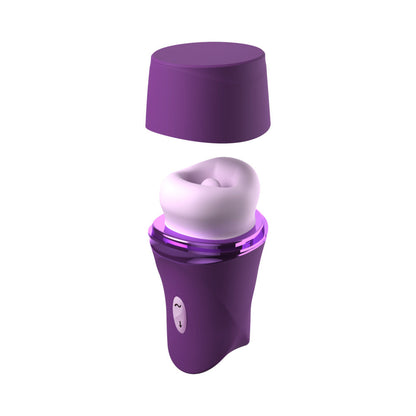 Pipedream Lush Kiss Plush Massager – Purple – Mouth-Like Stimulation