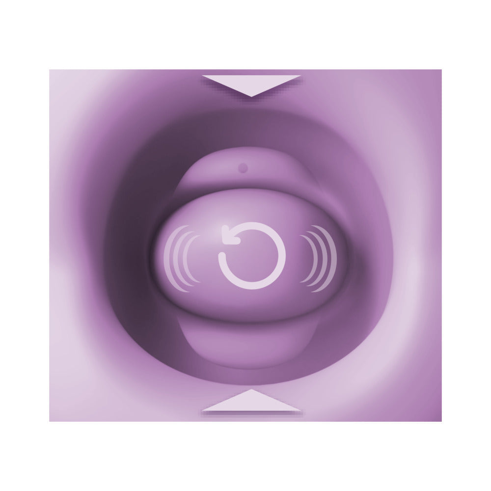 Pipedream Lush Kiss Plush Massager – Purple – Mouth-Like Stimulation