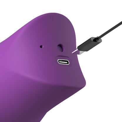 Pipedream Lush Kiss Plush Massager – Purple – Mouth-Like Stimulation