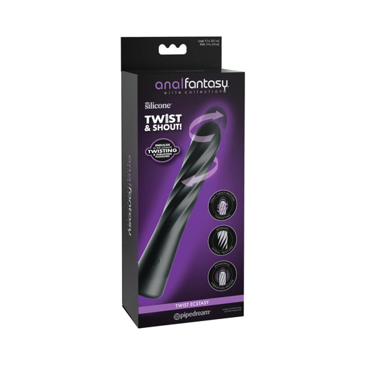 Pipedream Anal Fantasy Elite Twist Ecstasy Thruster – Black