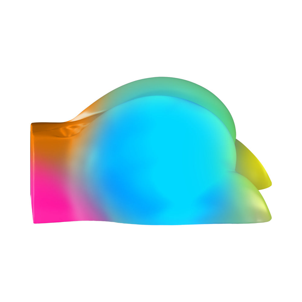 PDX Elite Go-Go Booty LED Mega Masturbator – Frosted Clear