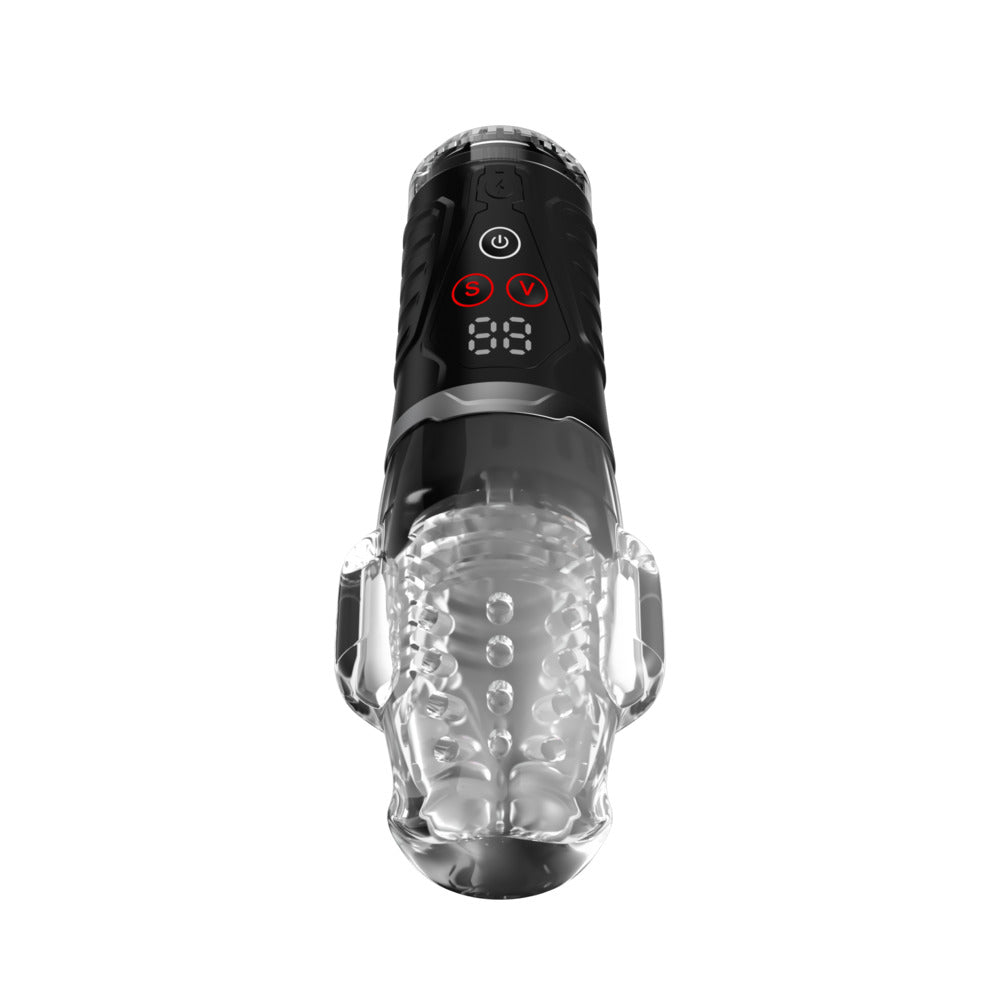 PDX Elite Ultra Milker Pro – Milking Device with Suction and Vibration – Clear/Black