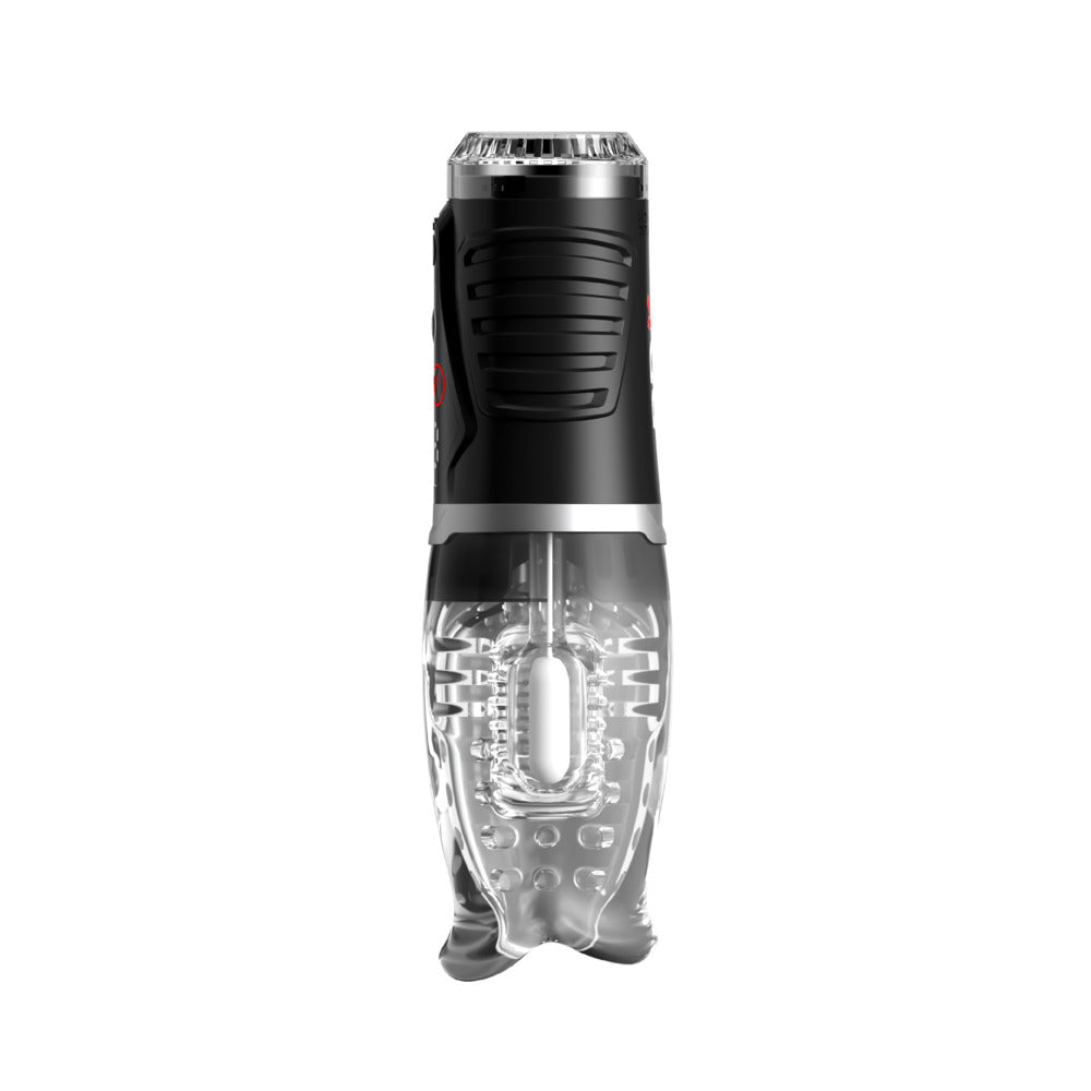 PDX Elite Ultra Milker Pro – Milking Device with Suction and Vibration – Clear/Black