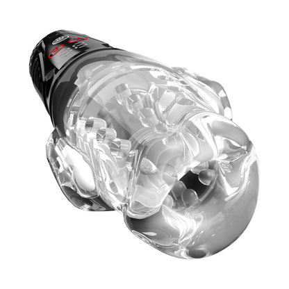 PDX Elite Ultra Milker Pro – Milking Device with Suction and Vibration – Clear/Black