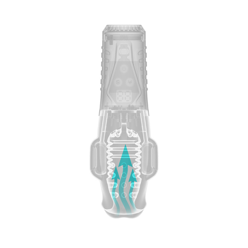 PDX Elite Ultra Milker Pro – Milking Device with Suction and Vibration – Clear/Black