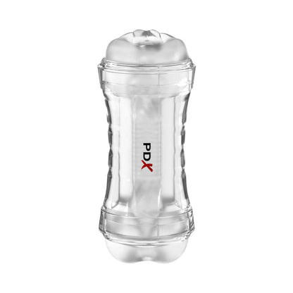 PDX Extreme Wet Pussies Super Flip-A-Pussy Stroker – Clear