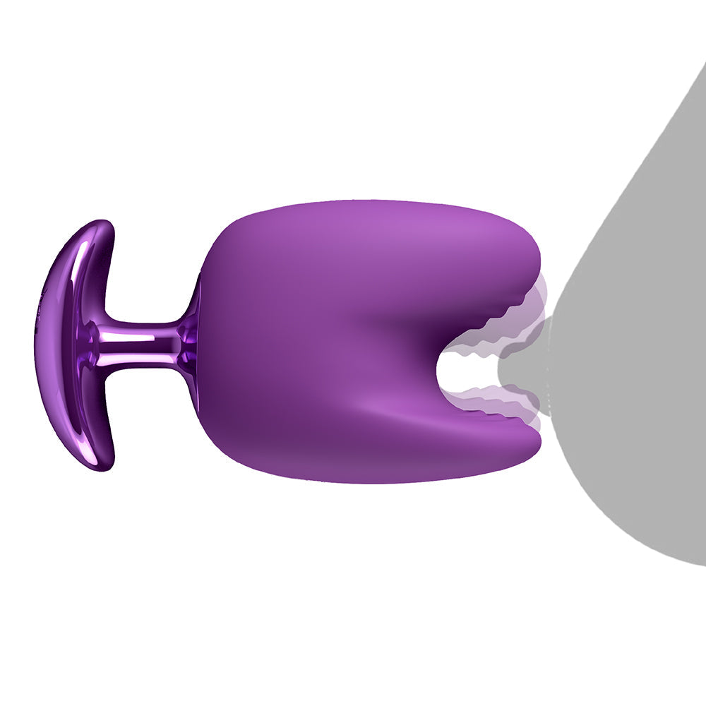 Pipedream Luv Bites Teasing Device with Vibration – Purple