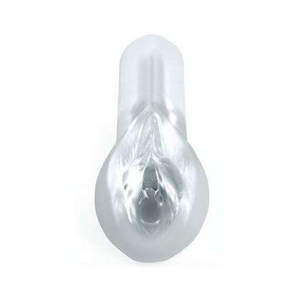 PDX Extreme Self-Lubricating Sorority Snatch Stroker – Clear