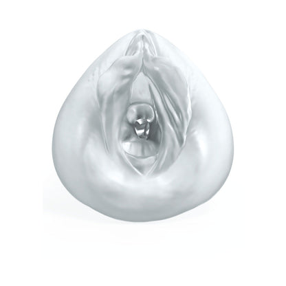 PDX Extreme Self-Lubricating Sorority Snatch Stroker – Clear
